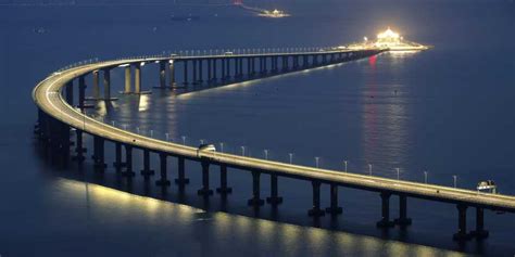 China Opens The Longest Bridge In The World
