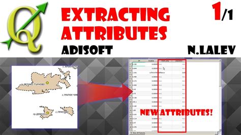 Qgis How To Extract Attributes From One Layer To Another Youtube