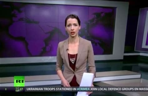 Russia Today Abby Martin Kritisiert Russlands Einmarsch Der Spiegel