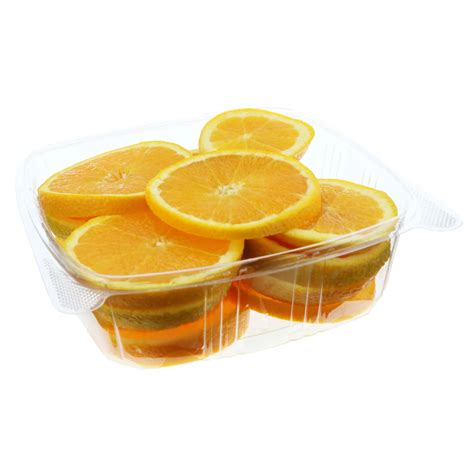 H E B Fresh Sliced Navel Oranges Extra Large Shop Specialty