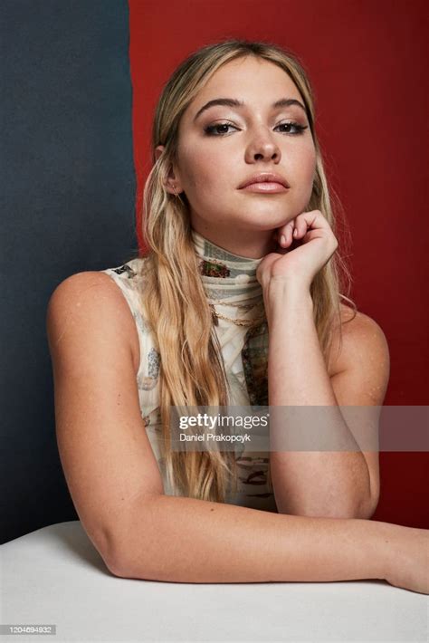 Actor Madelyn Cline Of Outer Banks Poses For A Portrait During The