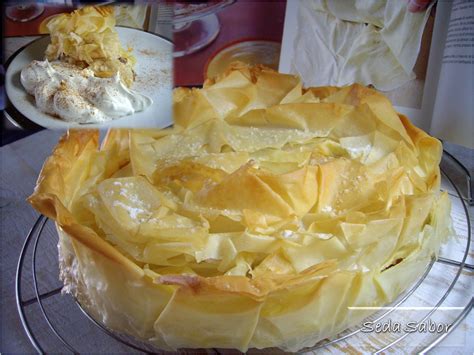 Tenemos 4 recetas con pasta filo. Tarta crujiente de manzana y filo
