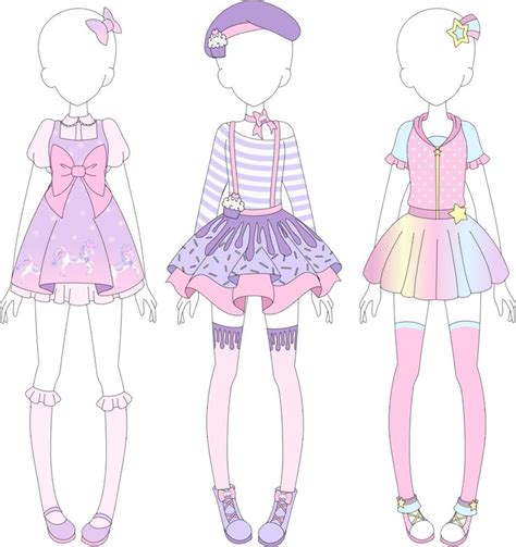 Amazon com the master guide to drawing anime amazing girls. MRA: Fairy Kei Designs 1 by VanillaChama.deviantart.com on ...