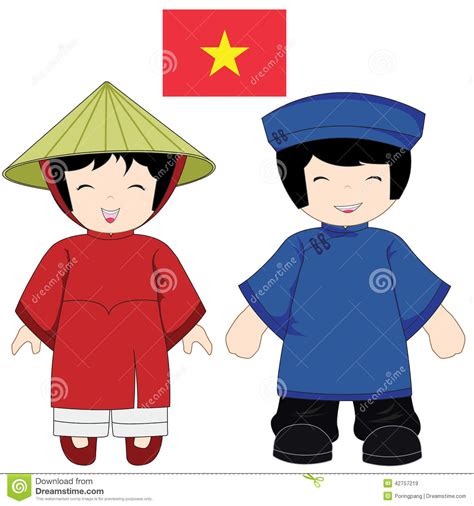 vietnam-traditional-costume-stock-vector-image-42757219