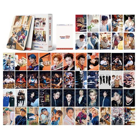 Buy K Pop Stray Kids Lomo Cards2021 New Album 54 Photo Cards Set