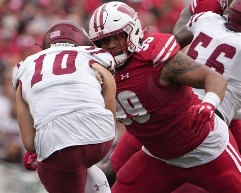 2023 Wisconsin Football Depth Chart Preview Defensive Line
