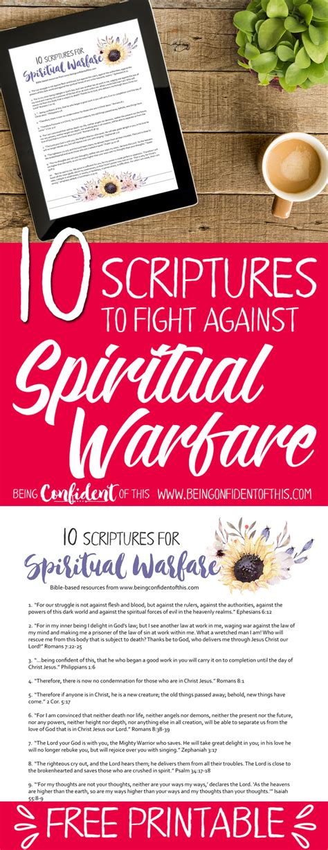 Spiritual Warfare Verses That Pack A Punch Being Confident Of This