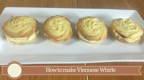 Viennese Whirls How To Make Viennese Whirls Youtube