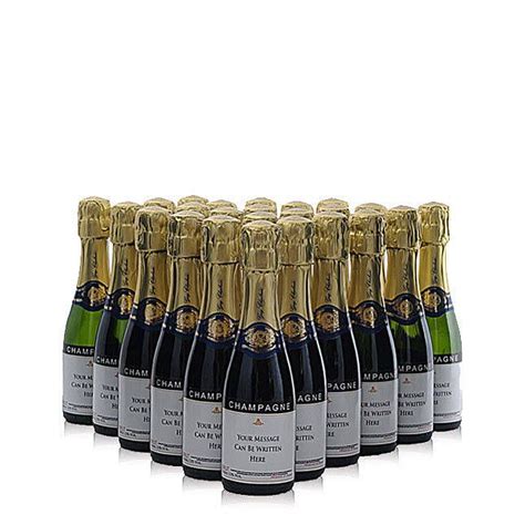 Wedding Favours Mini Champagne Quarters X24 Mini Champagne Wedding