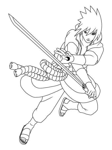 Coloriage Sasuke 80 Coloriages à Imprimer Wonder Day — Coloriages