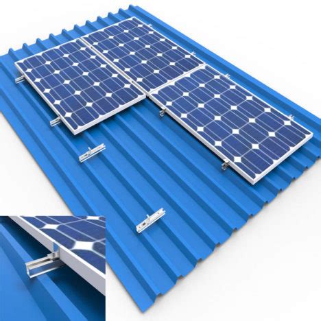 Solar Panel Mounts For Metal Roof Solar Panel Mounting On Metal Roofs