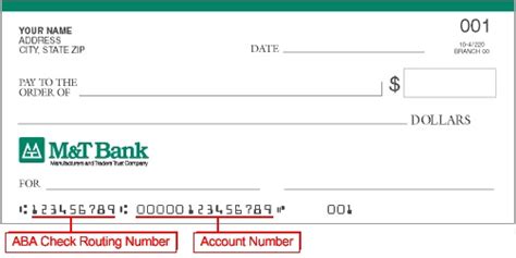 It is the second set of numbers printed at the bottom of your checks. M&T Routing Number and Wiring Instructions | Online Banking