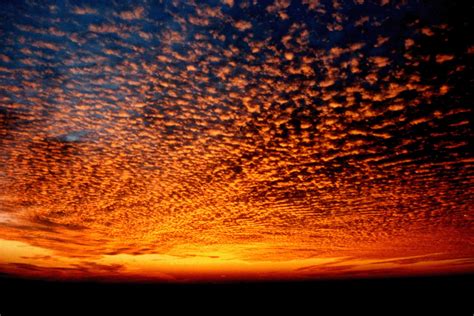 Impact Of Clouds On A Sunset