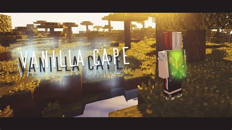 Minecraft How I Got Vanilla Cape On The First Day Youtube