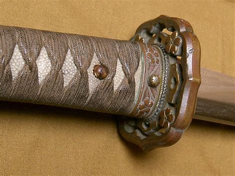 Copper Gunto Pierced Tsuba Military Swords Of Japan Nihonto Message