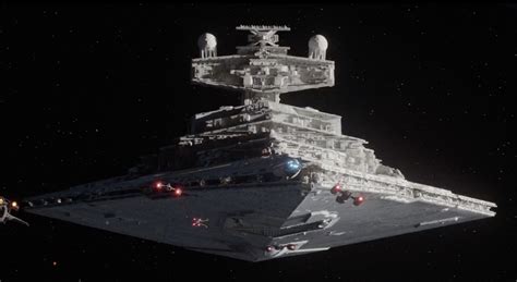 The Imperial Ii Class Star Destroyer In Star Wars