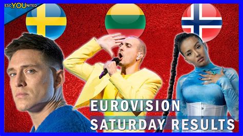 James newman flies the flag for the uk at the 65th eurovision song contest in rotterdam. The Roop wins in Lithuania, Sweden & Norway NF results ...
