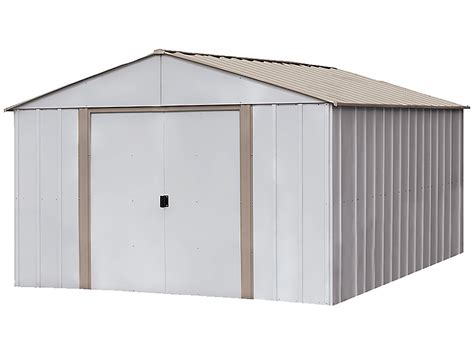 Arrow Oakbrook 10 Ft X 14 Ft Steel Storage Shed The Home Depot Canada