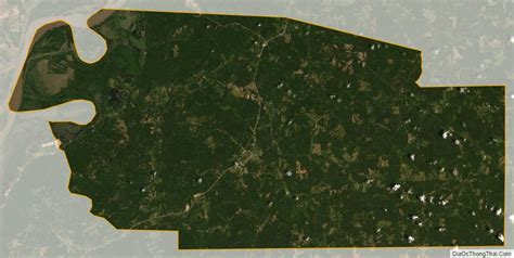 Map Of Jefferson County Mississippi Địa Ốc Thông Thái