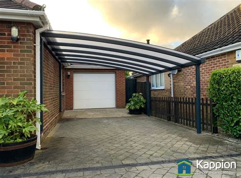 Quarter Curved Carport Installed In York Kappion Carports And Canopies