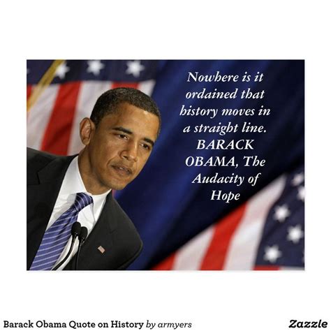 Barack Obama Quote On History Postcard In 2020 Obama