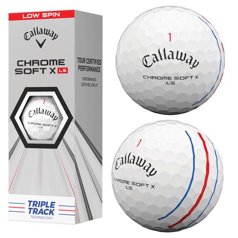 Callaway Chrome Soft X Ls Triple Track Golf Balls