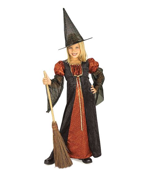 Orange And Black Glitter Witch Dress Up Set Girls Zulily 1399