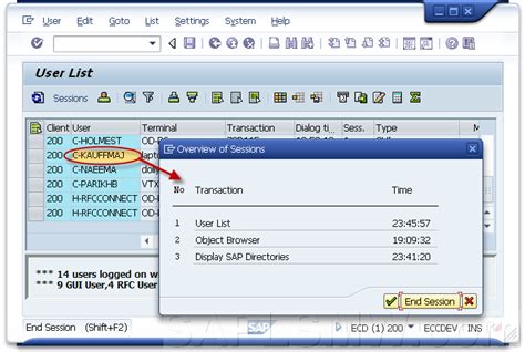 useful transaction codes in sap
