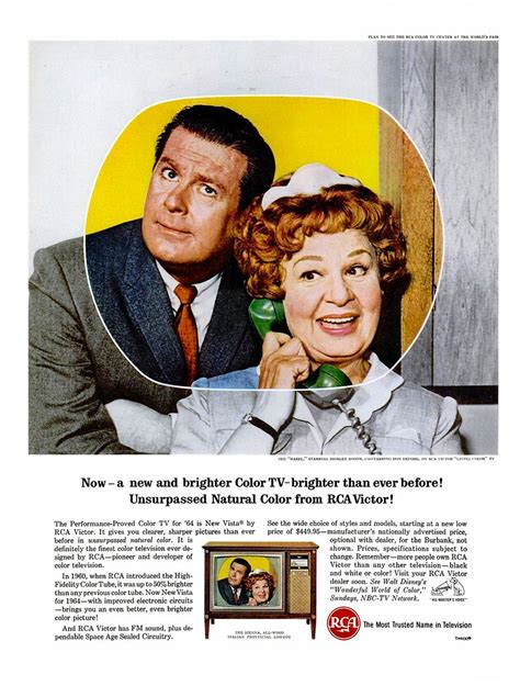 Rca Tv Ad 1964 Midcentarc Flickr