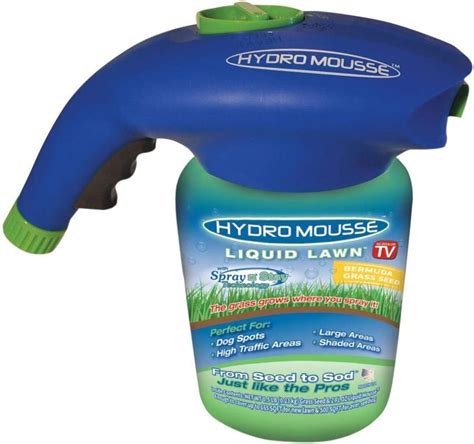 Hydro Mousse Liquid Lawn Bermuda Grass Seed Made In Usa Seed Like