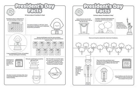 Printable Fun Facts About Presidents For Presidents Day Kids Social
