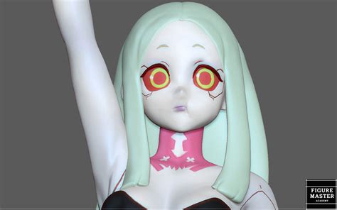 Rebecca 3 Cyberpunk Edgerunners 2077 Anime Girl Character 3d Model 3d