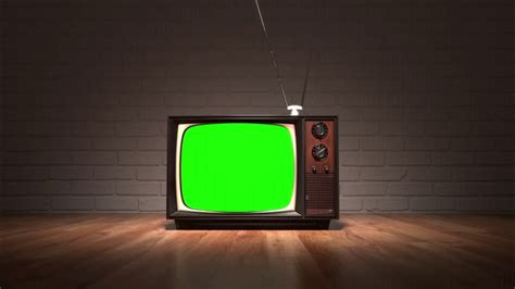 Green Screen Old Tv Youtube