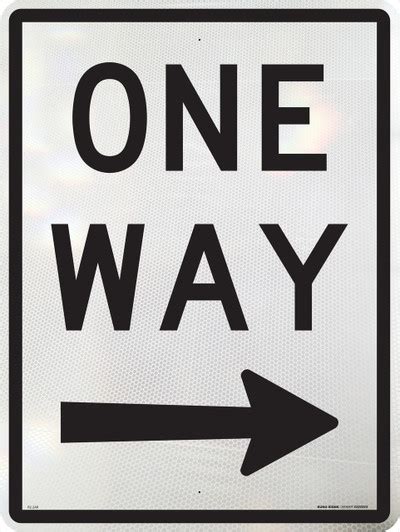 One Way Arrow Up 450x800 Class 1 Alum Euro Signs And Safety