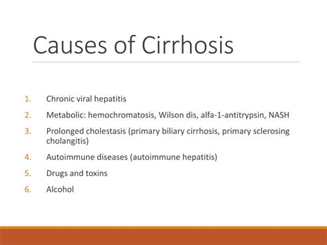 Ppt Complications Of Liver Cirrhosis Powerpoint Presentation Free