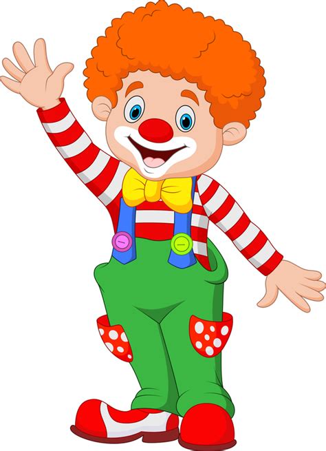 Circus Clown Illustration Vector Set 07 Vector People Free Download