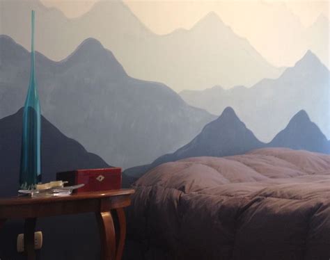Diy Mountains Mural Deco Pinterest Diy And Crafts