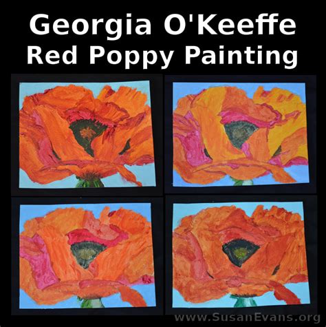 Ana hernandez grade and school: Georgia O'Keeffe Art Projects for Kids | Kids painting ...
