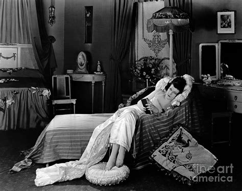Lost Hollywood Silent Film Bedroom Scene Photograph By Sad Hill Bizarre Los Angeles Archive