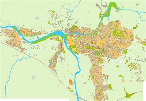 Girona Map Full Size Ex