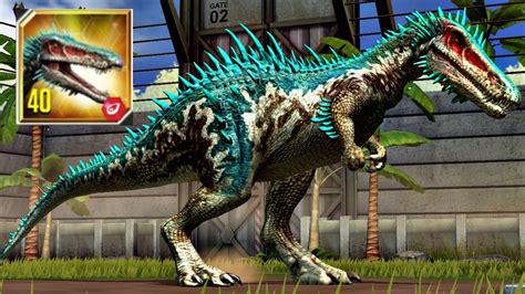 Jurassic World The Game Max Level Baryonyx Combat Countdown Pack R My