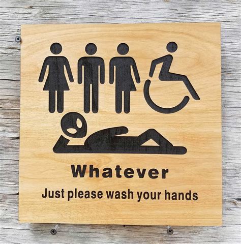 My Favorite Gender Neutral Bathroom Signs Transthetics