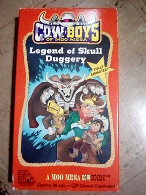 Wild West Cow Boys Of Moo Mesa Legend Of Skull Duggery Vhs Values