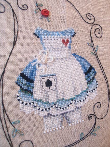 Brookes Books Dress Up Alice Cross Stitch Chart Only Alice In