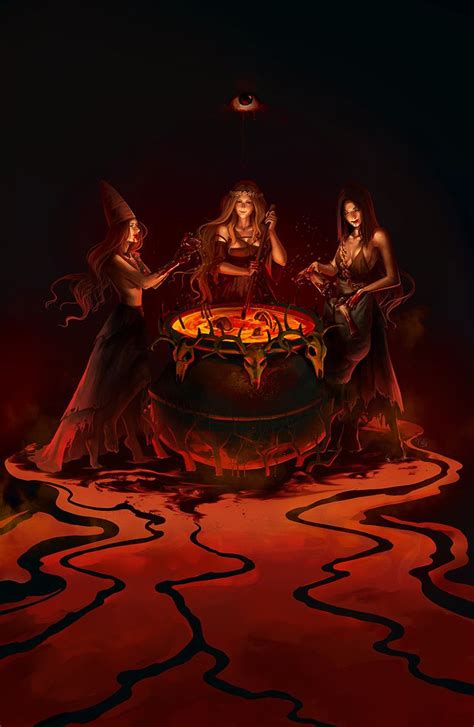 Megadarkthings Angeline Roussel Witcher Art Dark Fantasy Art