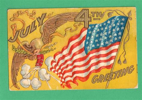 Gold Country Girls Celebrating July With Vintage 4th Of July Postcards