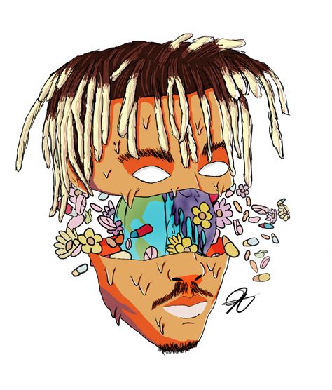 After hearing the news of his death, … Nicoslime - Juice Wrld by nicoslime on DeviantArt