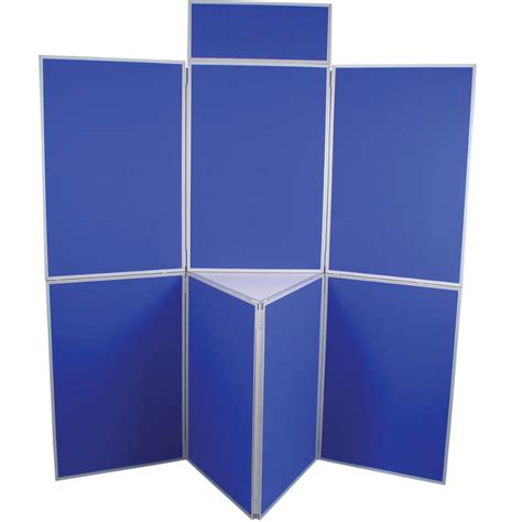 7 Panel Folding Display Boards Including Header Access Displays