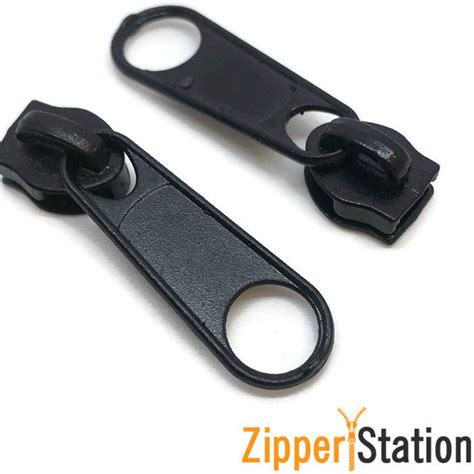 3 Nylon Coil Zip Sliderspulls Non Lock