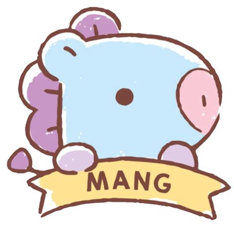 Bt21 Jhope Mang Baby Kpop Bts Sticker By Bt21 💗 Bts Bts Drawings